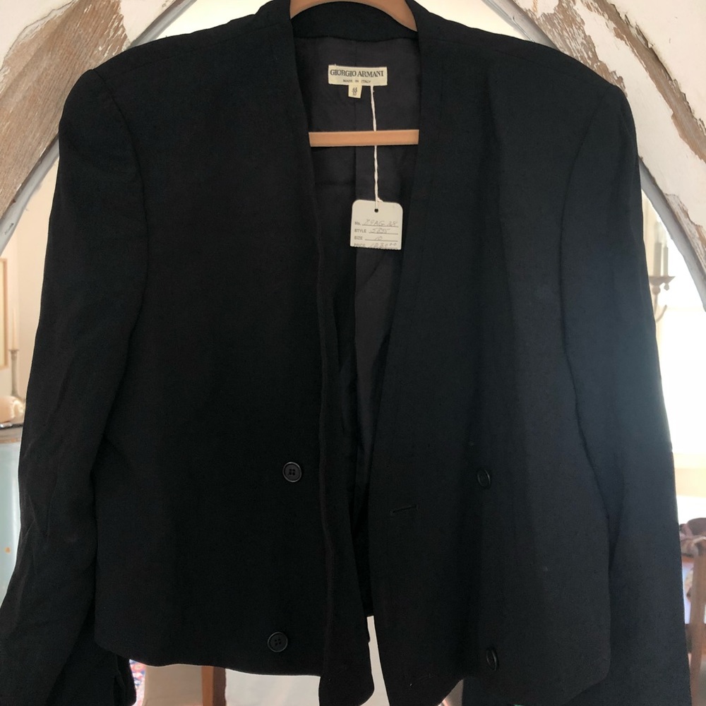 Georgio Armani black blazer